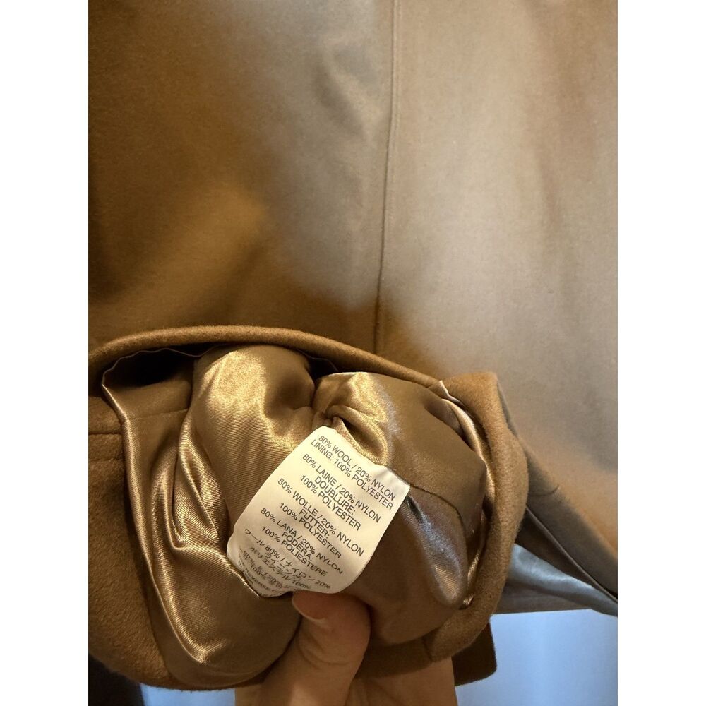 J. Crew Melton Wool Cape - Brown - Picture 2 of 7